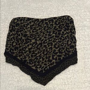 Leopard Print Bandeau Top